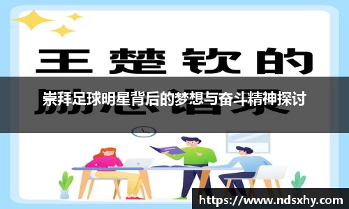 崇拜足球明星背后的梦想与奋斗精神探讨